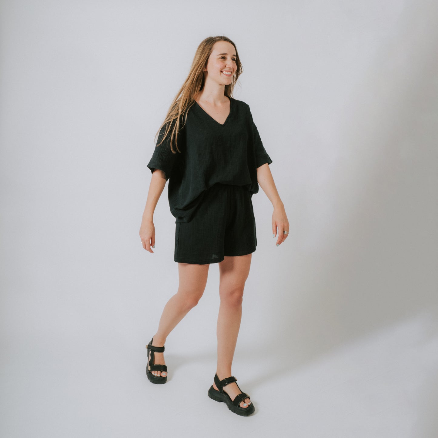Blusa Ámbar Negra