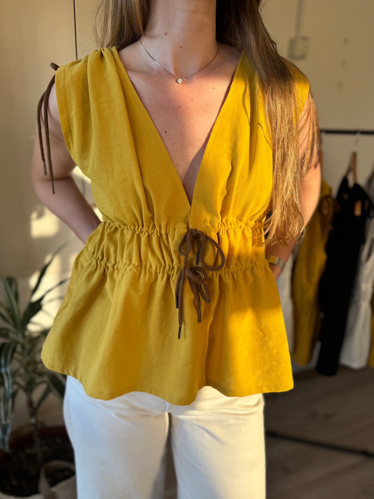 Musculosa Kiev Mostaza