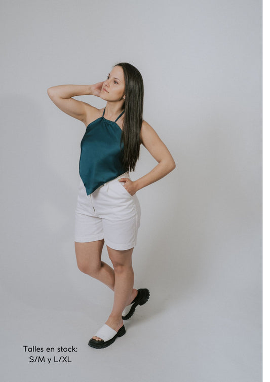Top Agnes verde petróleo