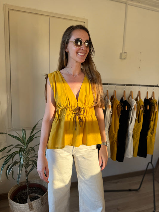 Musculosa Kiev Mostaza
