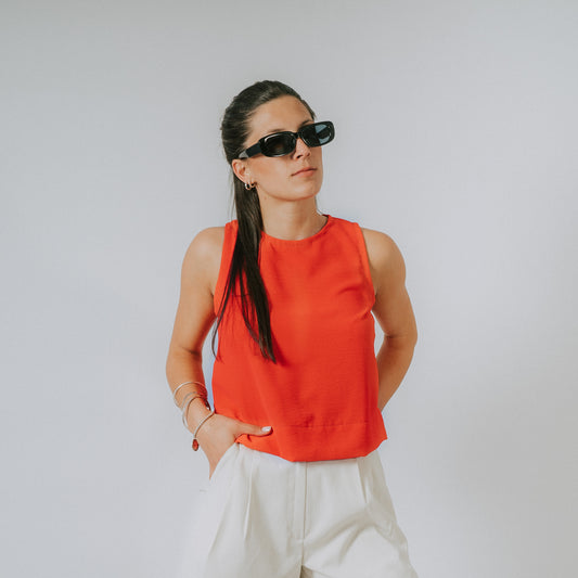 Musculosa Ágata Naranja