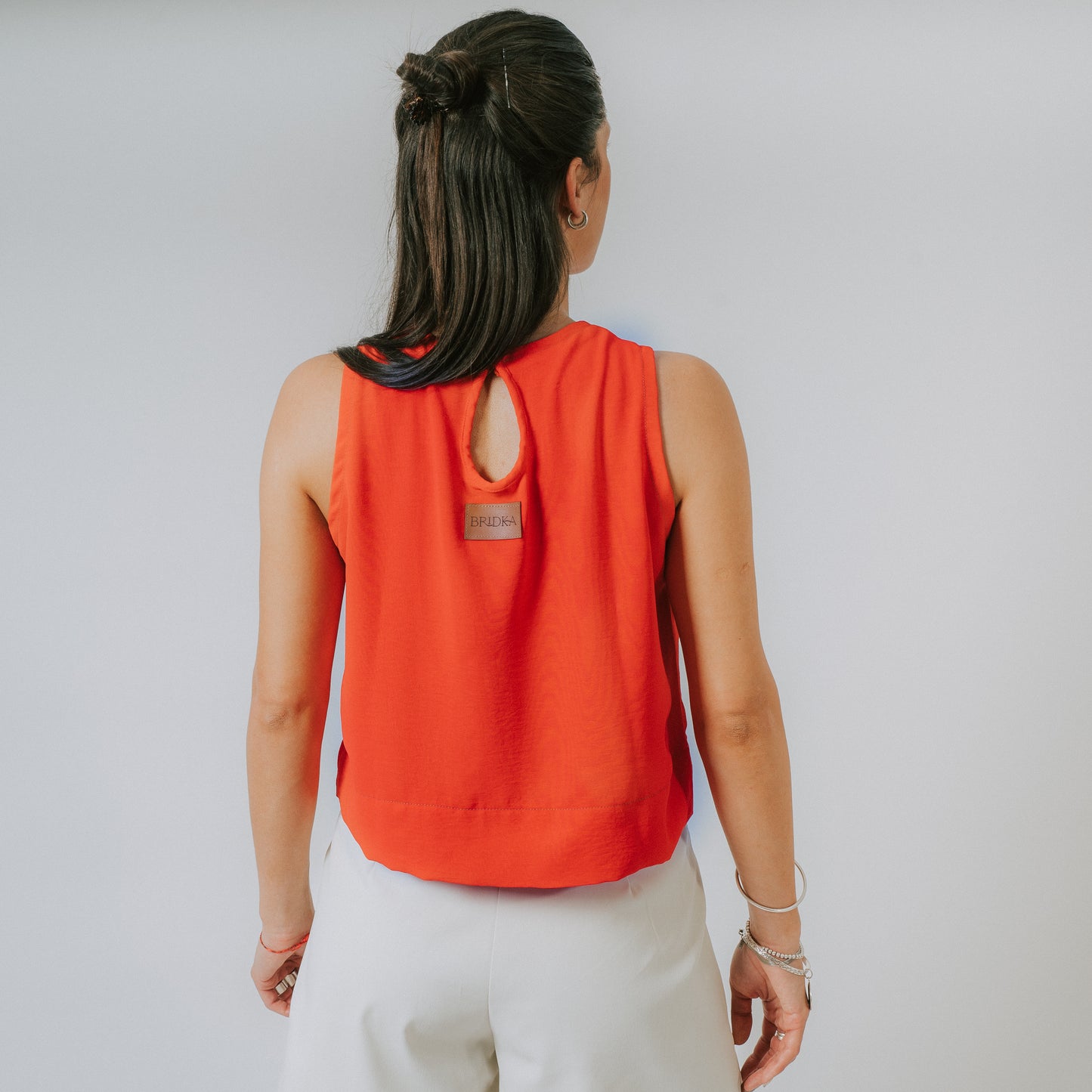 Musculosa Ágata Naranja
